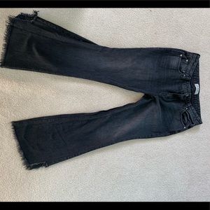Black Free People flare jeans